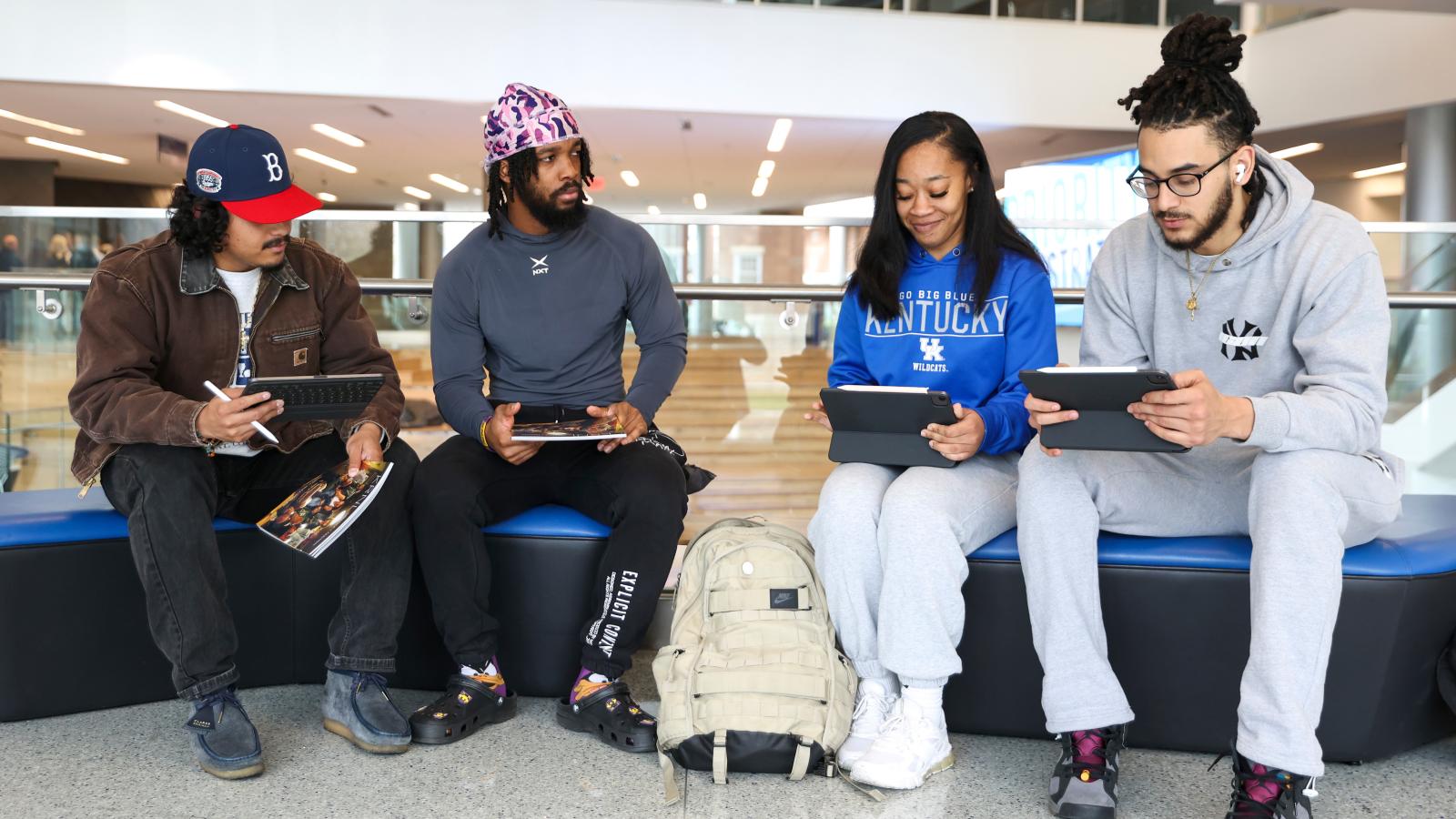 Students with Ipads