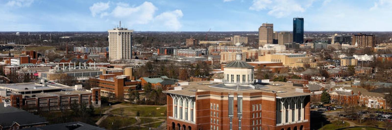 View of UK campus
