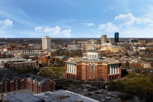 View of UK campus