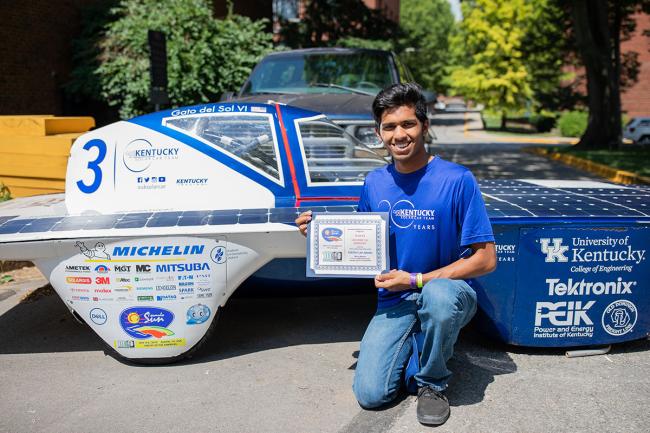 Solar Car - 3rd Place Finish